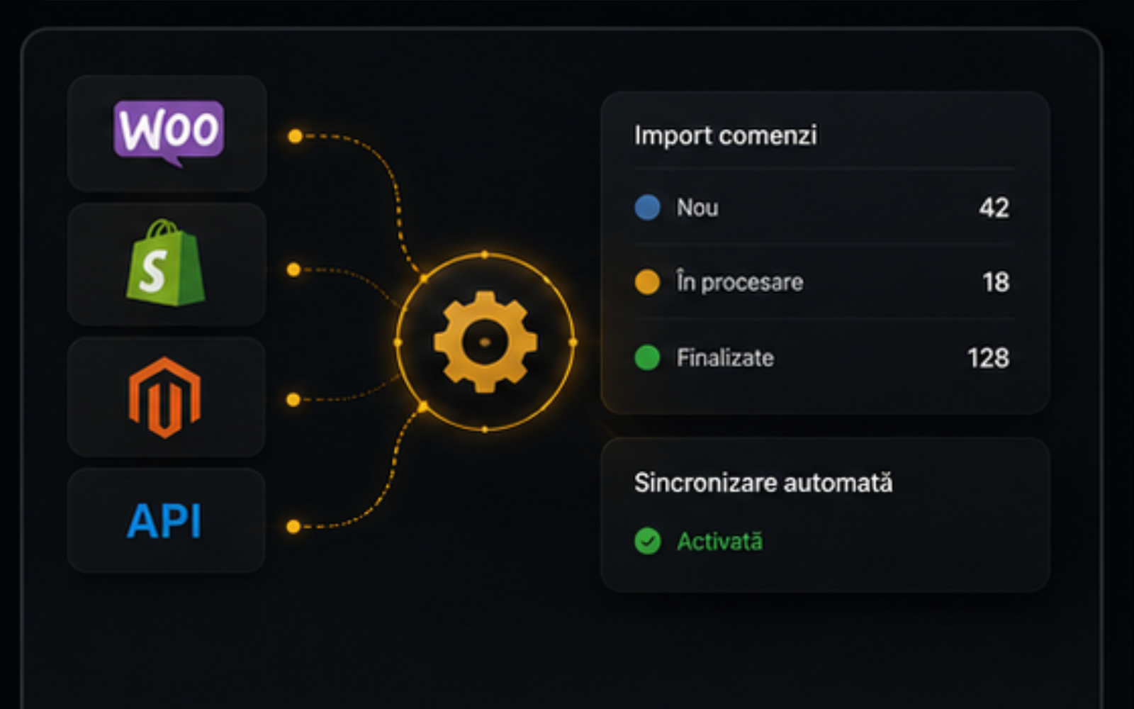 Importator de comenzi